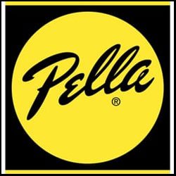 Pella windows and doors logo